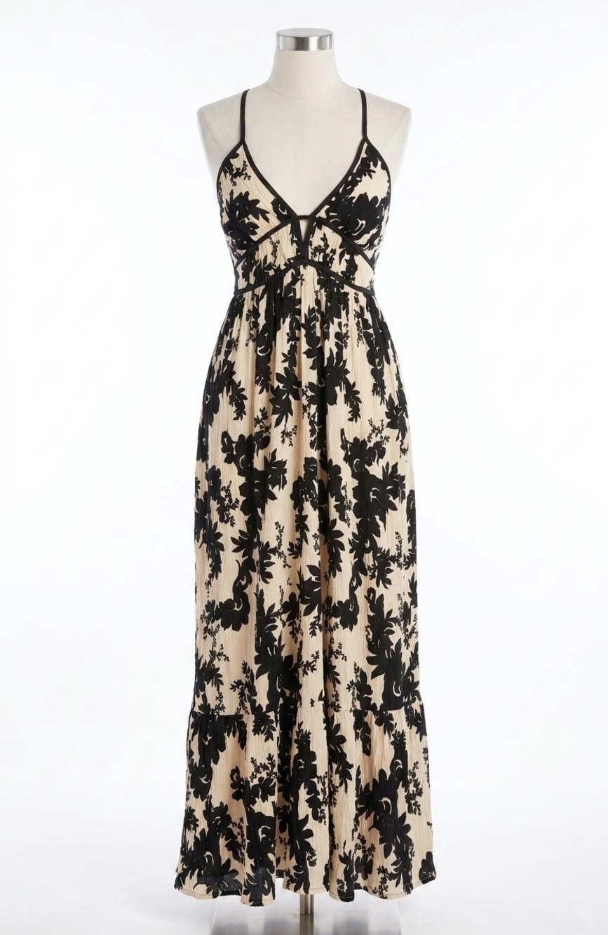 NEW BISHOP + YOUNG athena maxi dress in athena